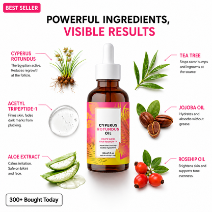 Anti-Hair Growth Oil
